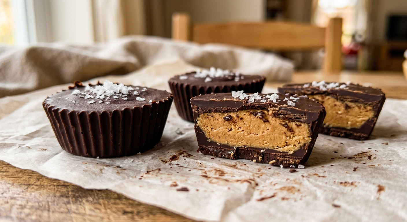 Homemade Chocolate Peanut Butter Cups (Better Than Reese's)