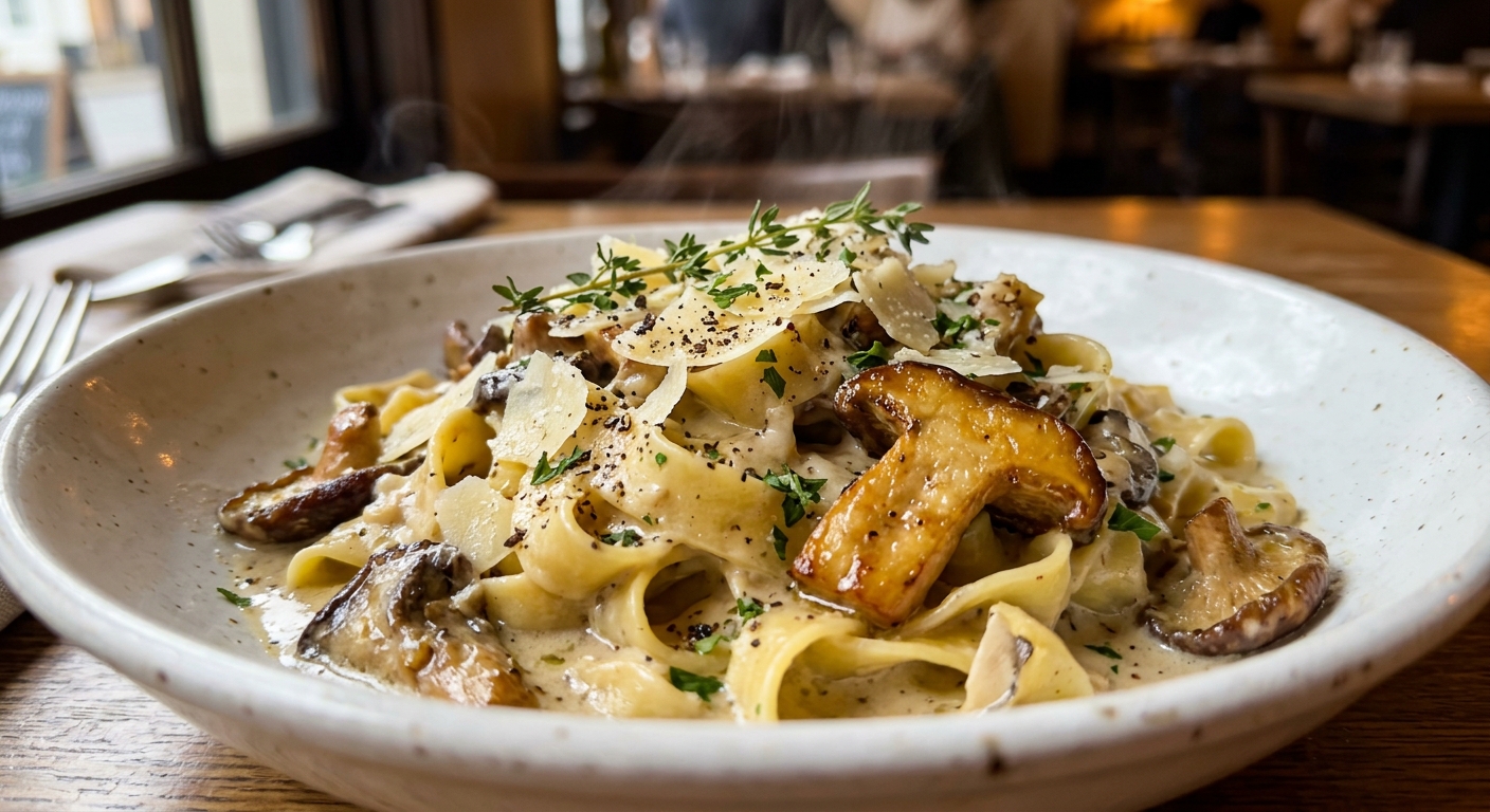 Creamy Mushroom Pasta (Restaurant-Quality)