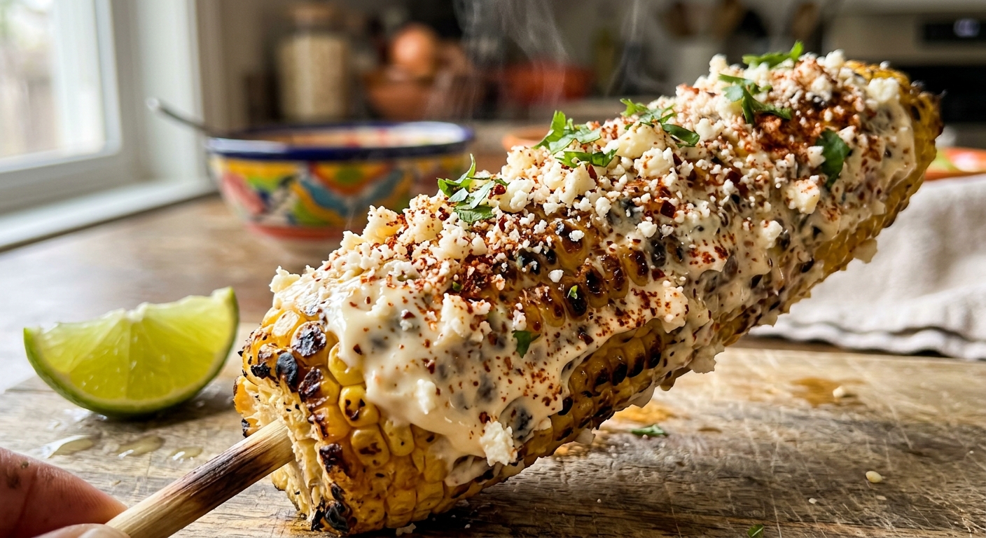 Elote — Mexican Street Corn (Authentic Recipe)