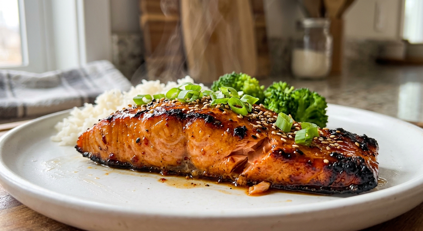 Firecracker Salmon (Sweet, Spicy & Caramelized)