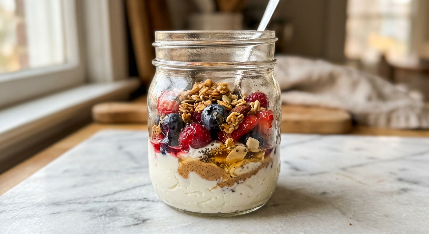 Greek Yogurt Parfait (High-Protein Breakfast Bowl)