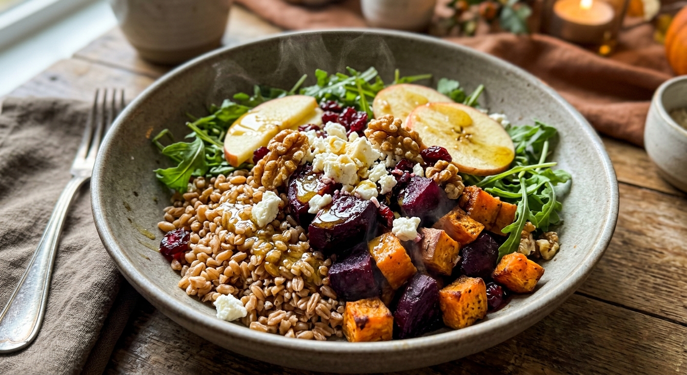 Harvest Grain Bowl (Fall Meal Prep Bowl)