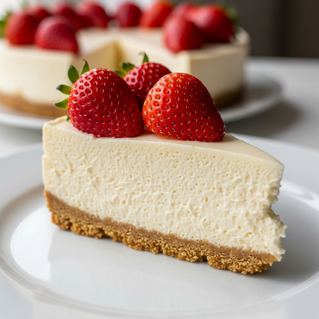 No-bake cheesecake