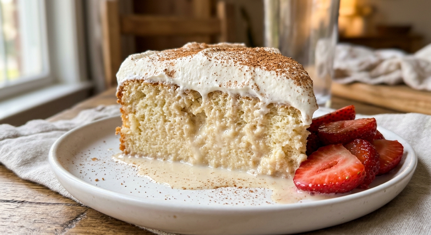 Tres Leches Cake (Authentic Mexican Recipe)