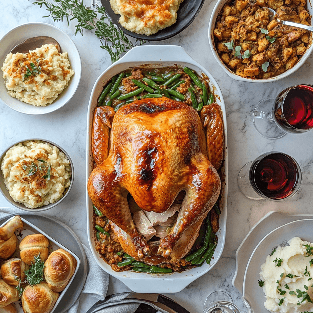 HAPPY THANKSGIVING TABLE