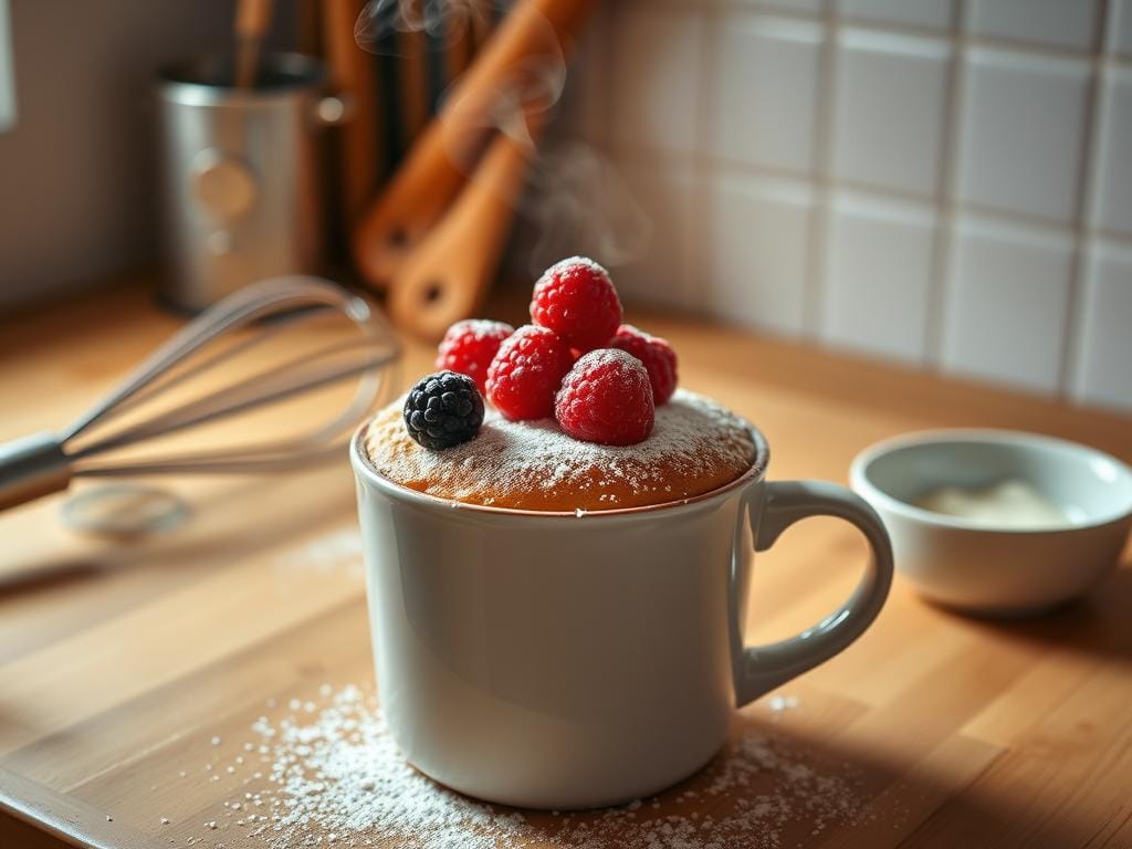 3 ingredient mug cake