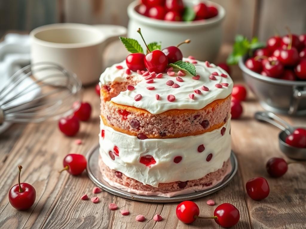 best cherry chip cake