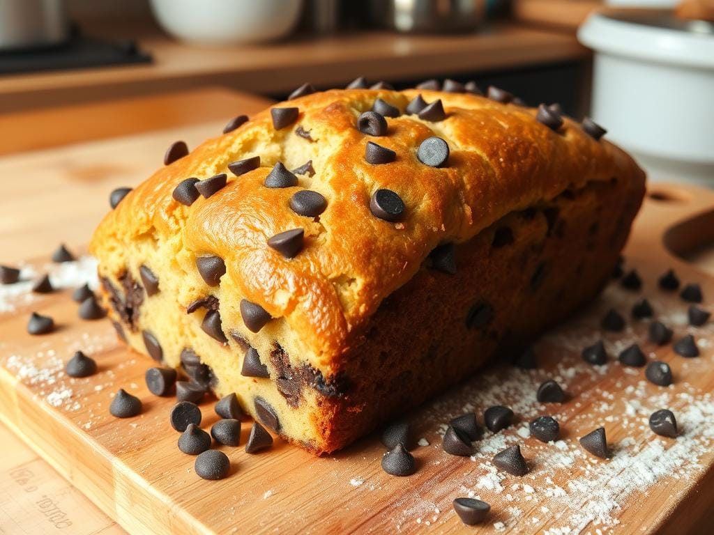 delicious chocolate chip bread