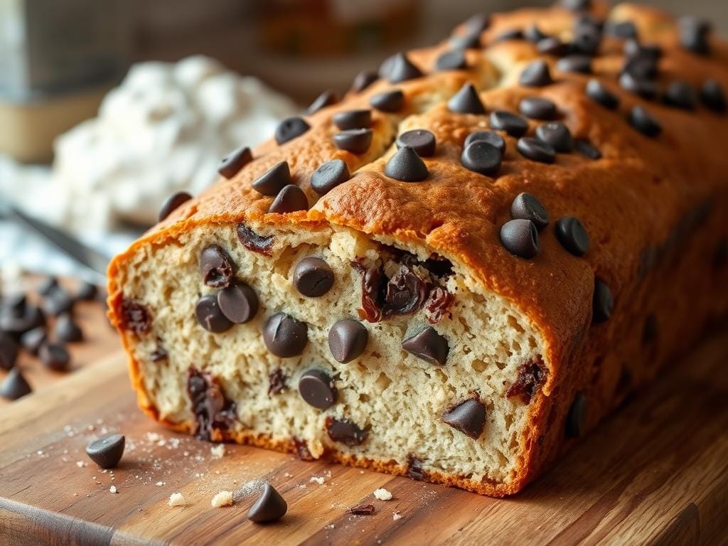 moist chocolate chip bread